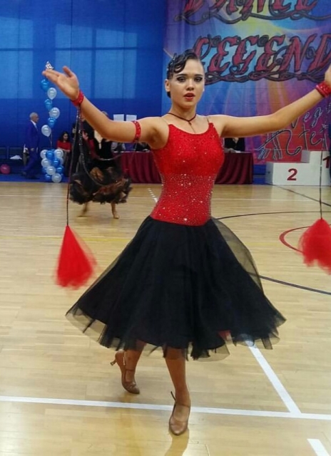 Екатерина Графова платья бальные латина